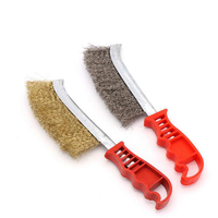 Brosse en fil d'acier pour grill de barbecue, nettoyeur de livres, outils de pique-nique 1